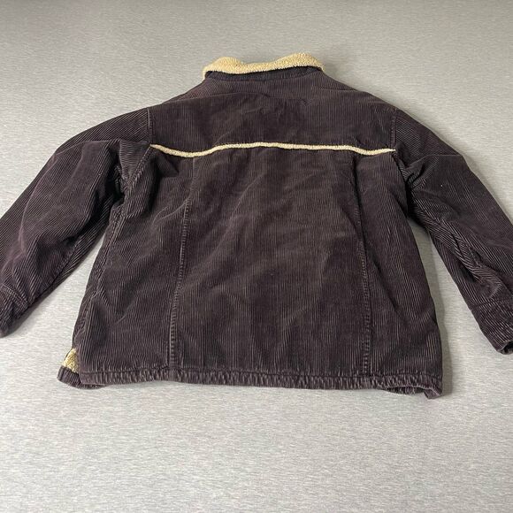 Perry Ellis Portfolio Men's Vintage Corduroy Fleece Lined Coat Jacket - Picture 2 of 12